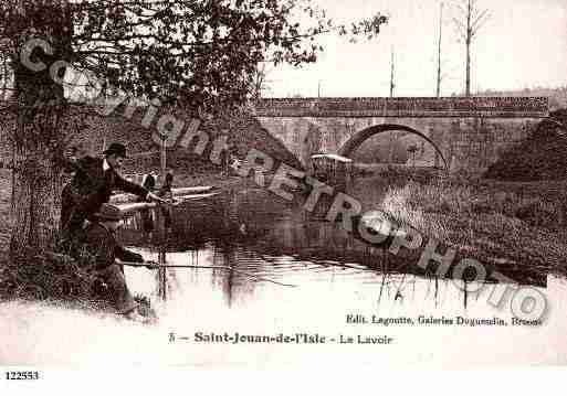 Ville de SAINTJOUANDEL\'ISLE Carte postale ancienne